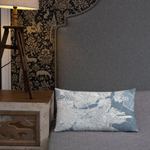Load image into Gallery viewer, Boston Typographic Premium Pillow