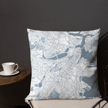 Load image into Gallery viewer, Boston Typographic Premium Pillow