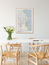 Load image into Gallery viewer, Chicago Typographic Poster