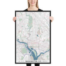 Load image into Gallery viewer, Washington DC Framed Poster