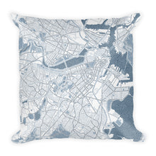 Load image into Gallery viewer, Boston Typographic Premium Pillow