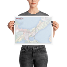 Load image into Gallery viewer, Madison Typographic Poster