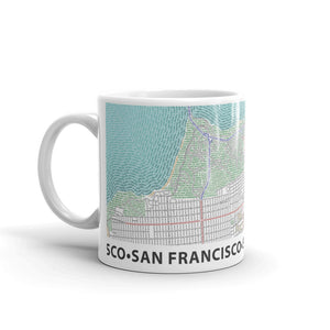 San Francisco Typographic Mug
