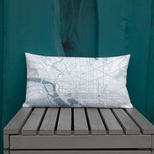 Load image into Gallery viewer, Washington DC Typographic Premium Pillow
