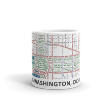 Load image into Gallery viewer, Washington DC Typographic Mug