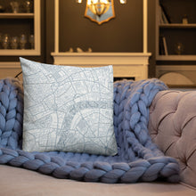 Load image into Gallery viewer, London Typographic Premium Pillow