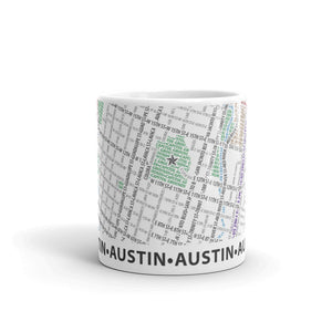 Austin Typographic Mug
