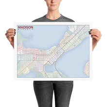 Load image into Gallery viewer, Madison Typographic Poster