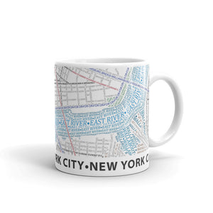 New York Typographic Mug