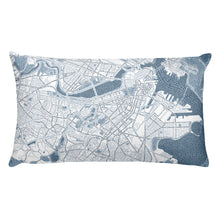 Load image into Gallery viewer, Boston Typographic Premium Pillow